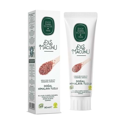 Eyüp Sabri Tuncer 90 Ml Diş Macunu Doğal Himalaya Tuzlu