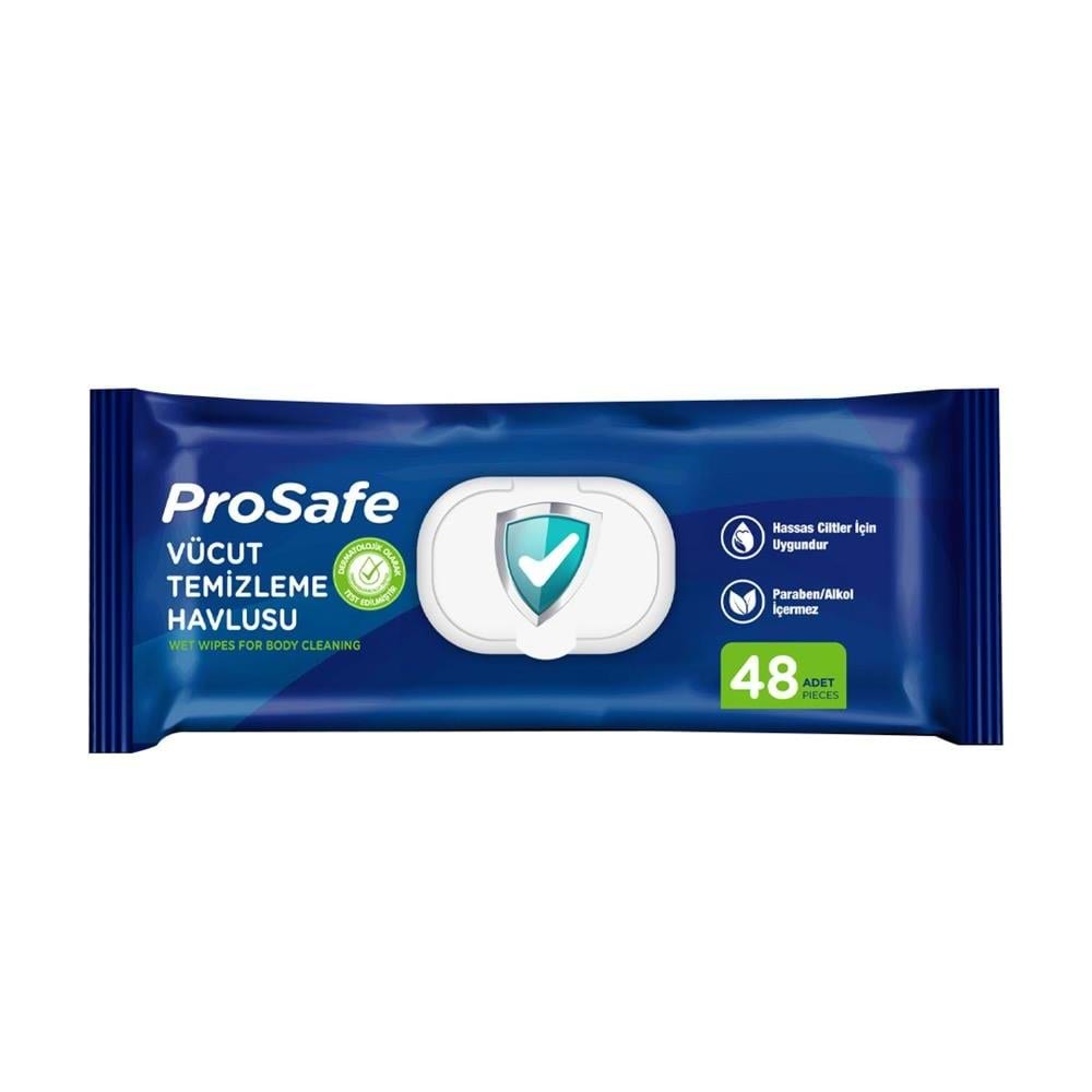Prosafe Vücut Temizleme Havlusu 48 Li