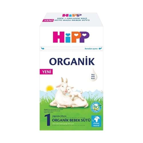 Hipp 1 Organik Keçi Sütü Bazlı Bebek Sütü
