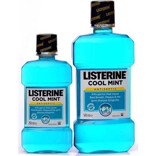 Listerine Cool Mint Ağız Bakım Suyu 500 + 250 Ml