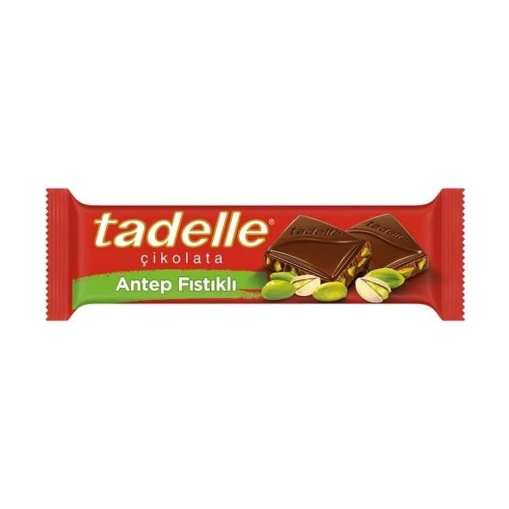 Tadelle Antep Fıstıklı Sütlü Tablet Çikolata 30 Gr