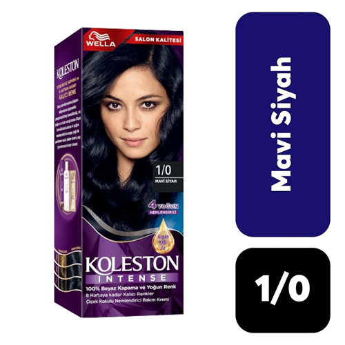 Koleston Intense 1/0 Mavi Siyah X24