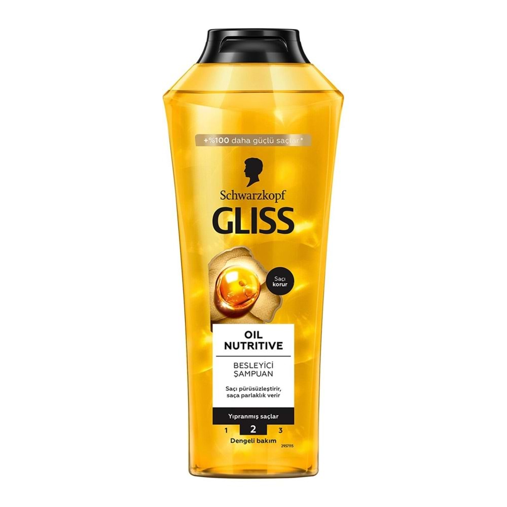 Gliss Şampuan Oil Nutritive 400 Ml