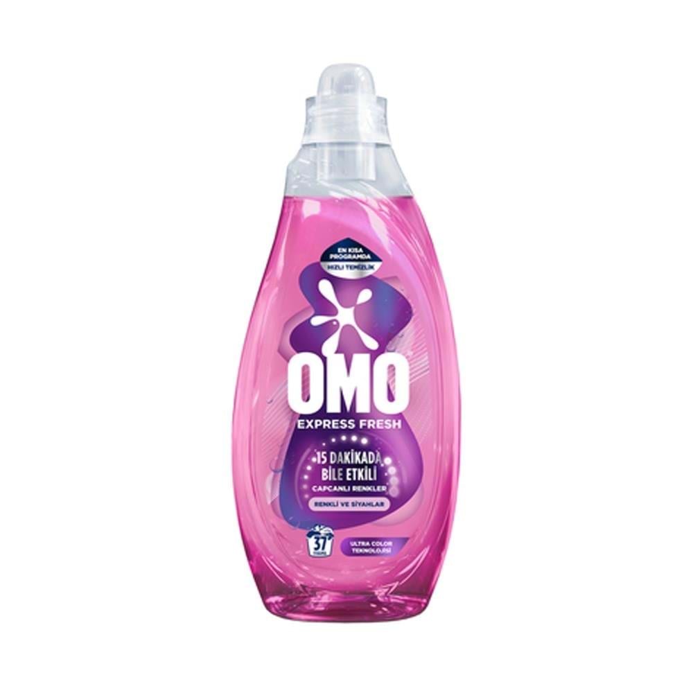Omo Sıvı Deterjan Express Fresh Renkli Ve Siyahlar 37 Yıkama 1480 Ml