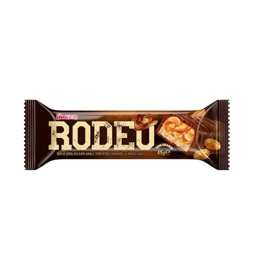 Ülker Rodeo Yer Fıstıklı Bar Çikolata 45 Gr