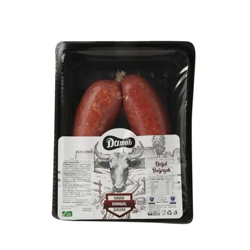 Damalı Fermente Dana Kangal Sucuk 300 Gr