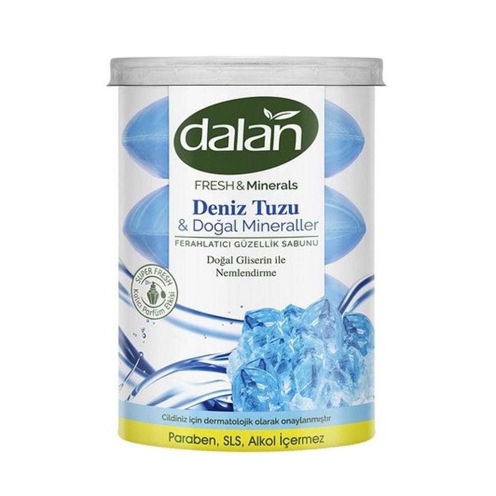 Dalan Fresh Minerals Duş Sabunu Deniz Tuzu 4 Lü 440 Gr