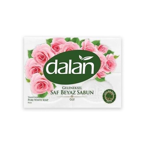 Dalan Sabun Saf Beyaz Gül 4 Lü 600 Gr