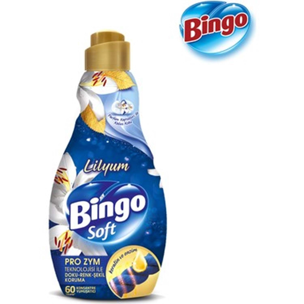 Bingo Soft Yumuşatıcı Konsantre Lilyum 1440 Ml
