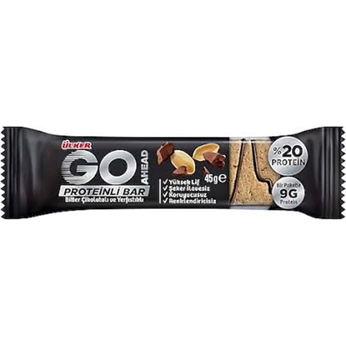 Ülker Go Ahead Yer Fıstıklı Protein Bar 45 Gr