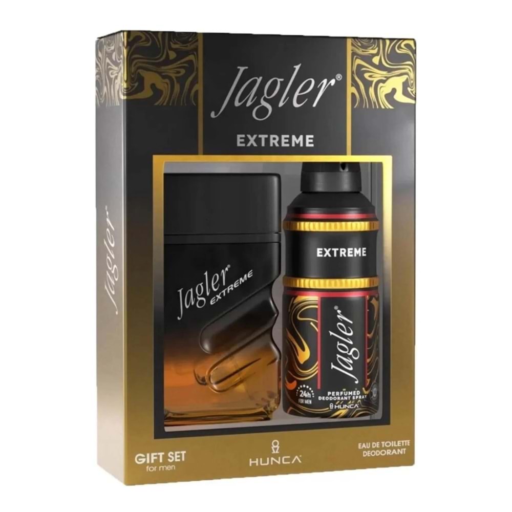 Jagler Extreme Parfüm 90 Ml + Deodorant Erkek 150 Ml
