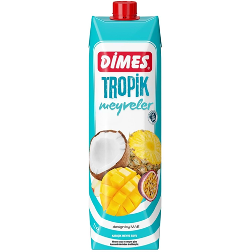 Dimes Tropik Meyveli İçecek 1 Lt