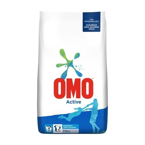 Omo Active Renkli&Beyaz 7.5 Kg
