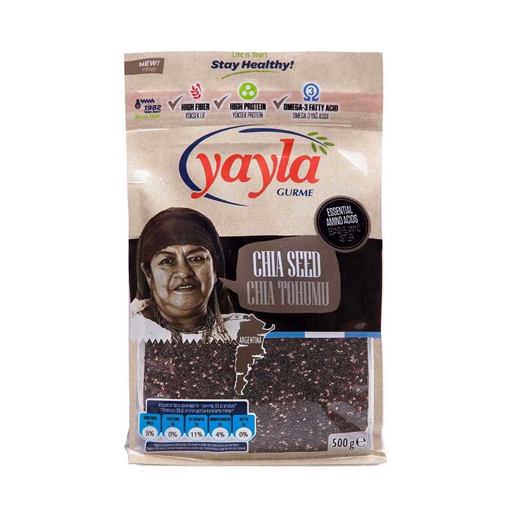Yayla Chia Tohumu 500 Gr