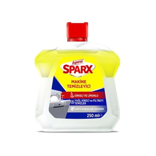 Asperox Sparx Makine Temizleyici Sirkeli Ve Limonlu 250 Ml