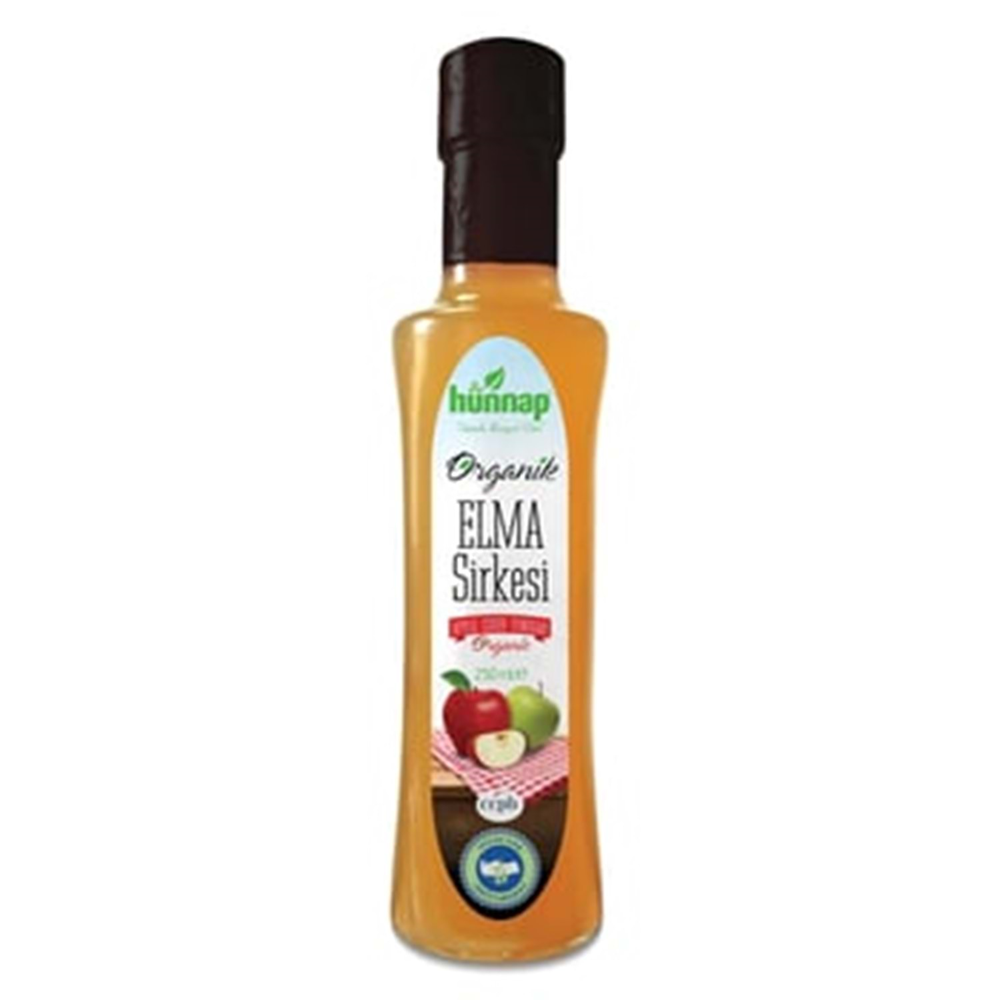 Hünnap Organik Elma Sirkesi 250 Ml
