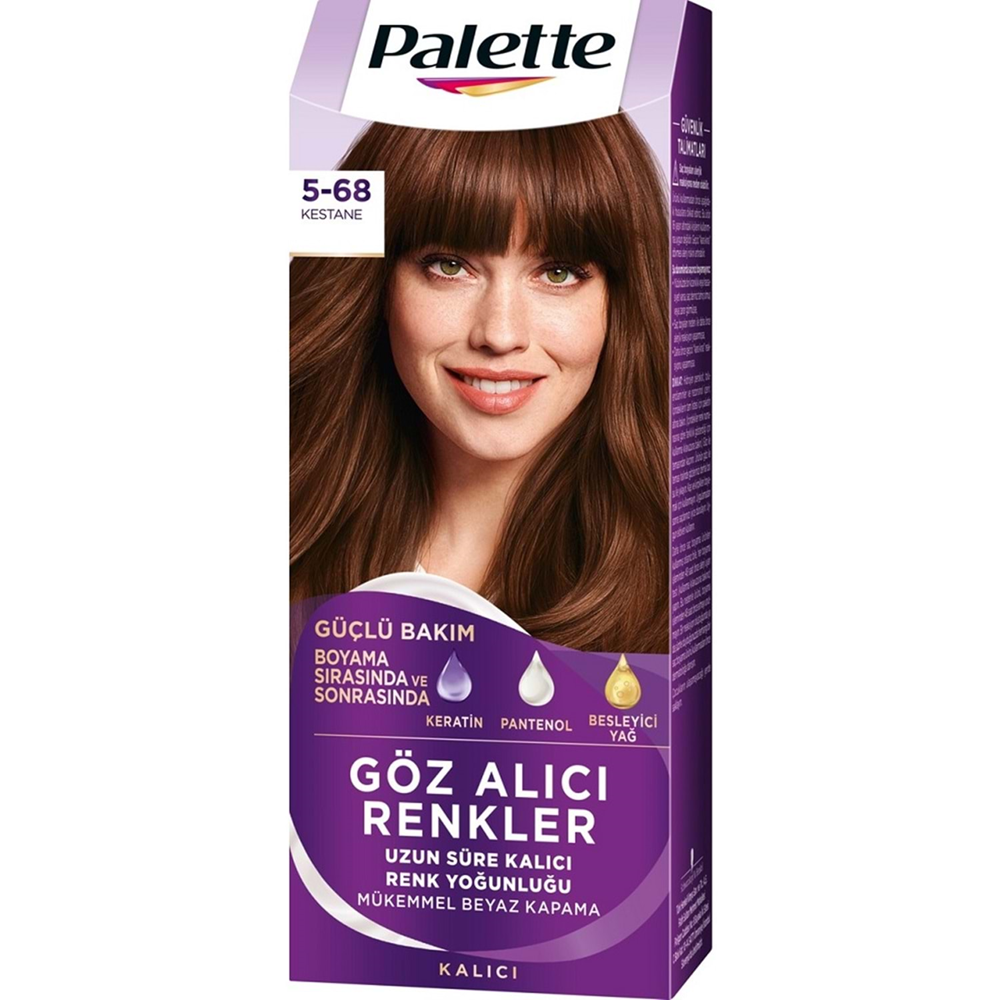 Palette Saç Boyası Icc 5-68 Kestane 50 Ml