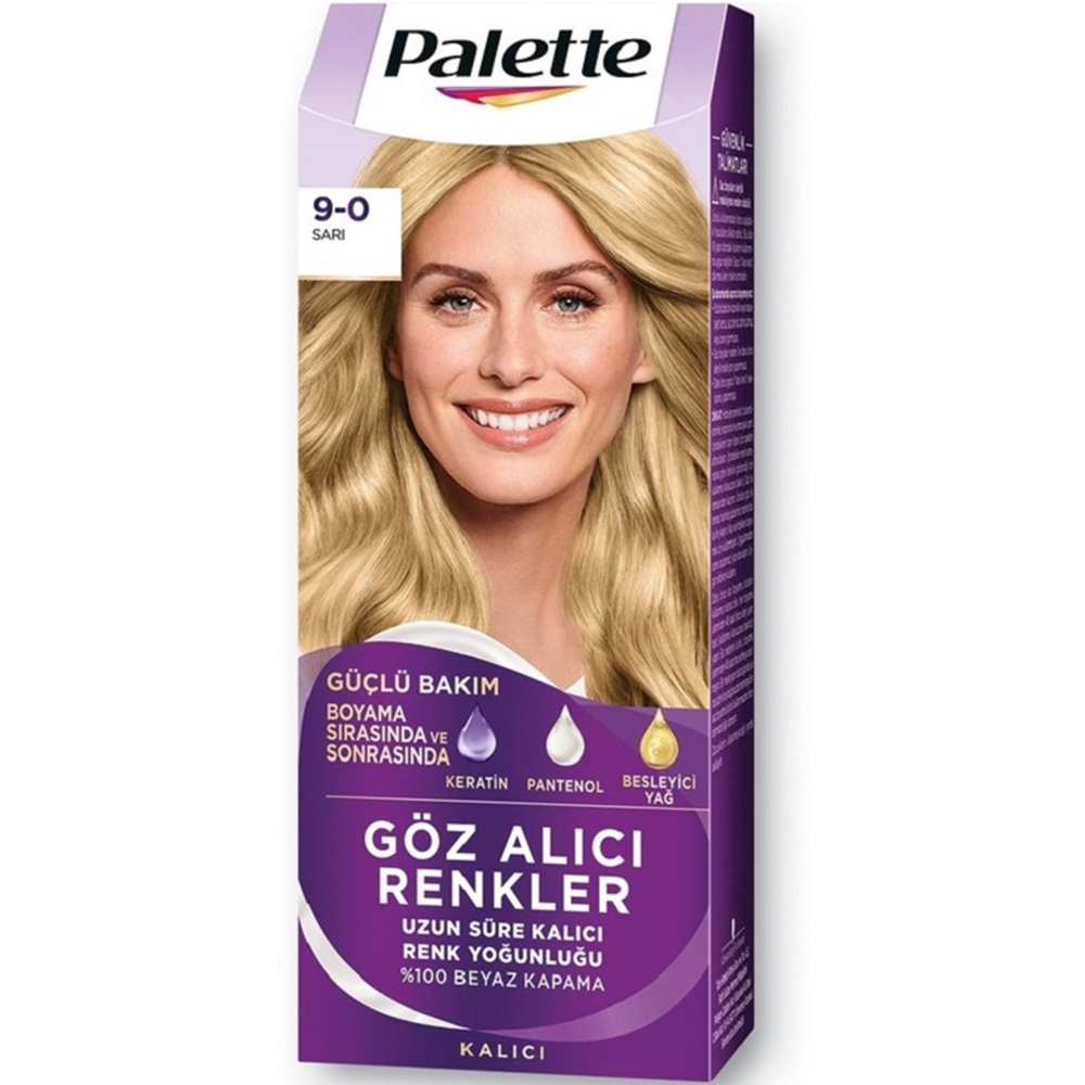 Palette Saç Boyası Icc 9-0 Sarı 50 Ml
