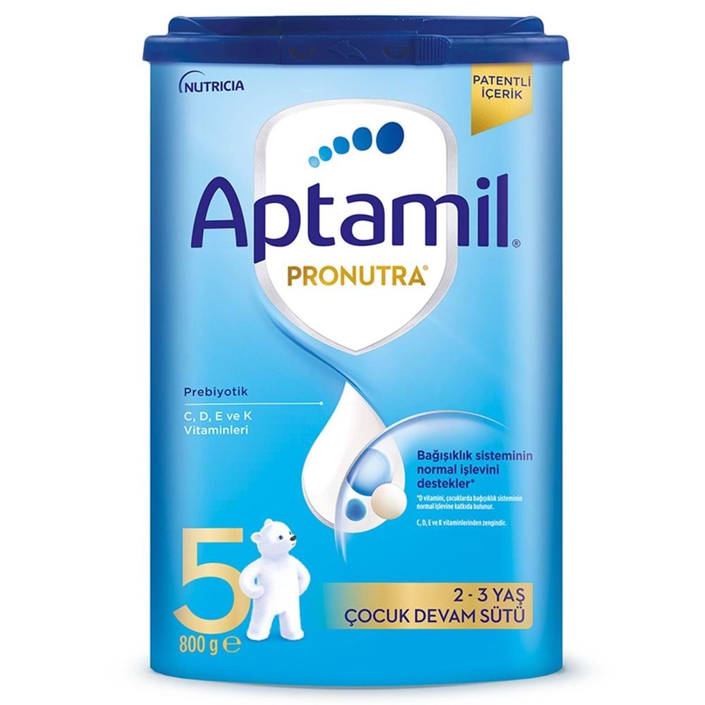 Aptamil Nutricia Pronutra Çoçuk Devam Sütü 800 Gr 5 No