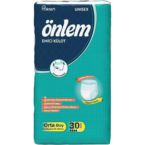 Önlem Hasta Bezi Emici Külot 30 Lu Medium