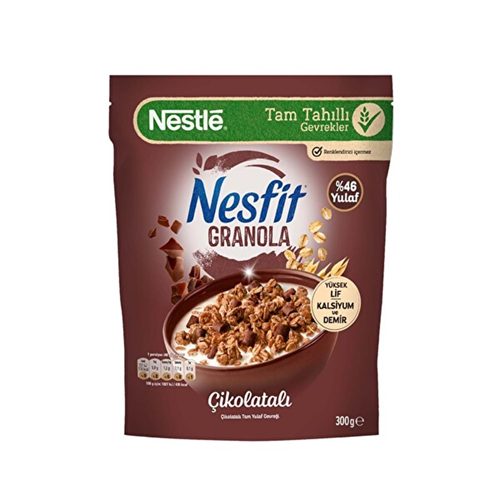 Nestle Nesfit Granola Çikolatalı 300 Gr