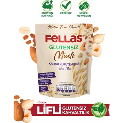 Fellas Glutensız Yulaf Ezmesı 300 Gr