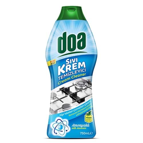 Doa Sıvı Krem Temizleyici Amonyaklı 750 Ml