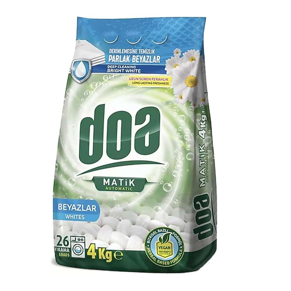Doa Matik Beyazlar 4 Kg 26 Yıkama