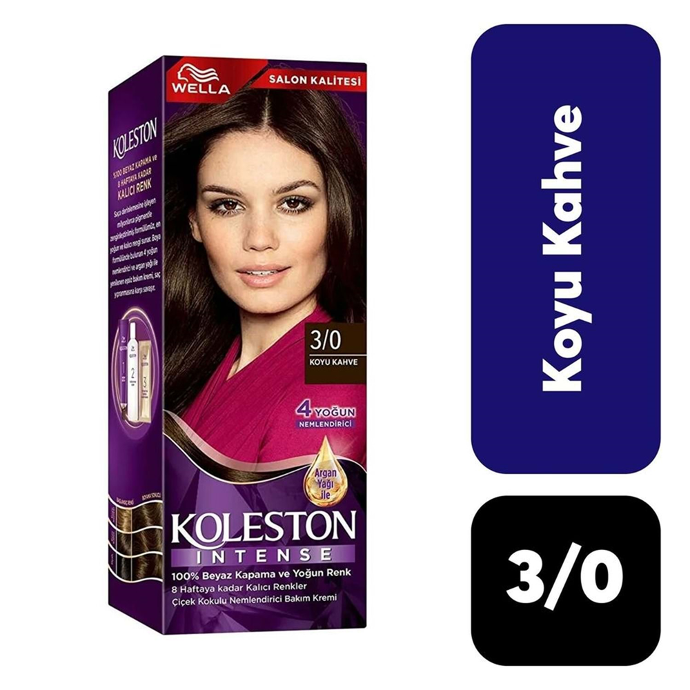 Koleston Demi-Kit İntense Koyu Kahve 3/0