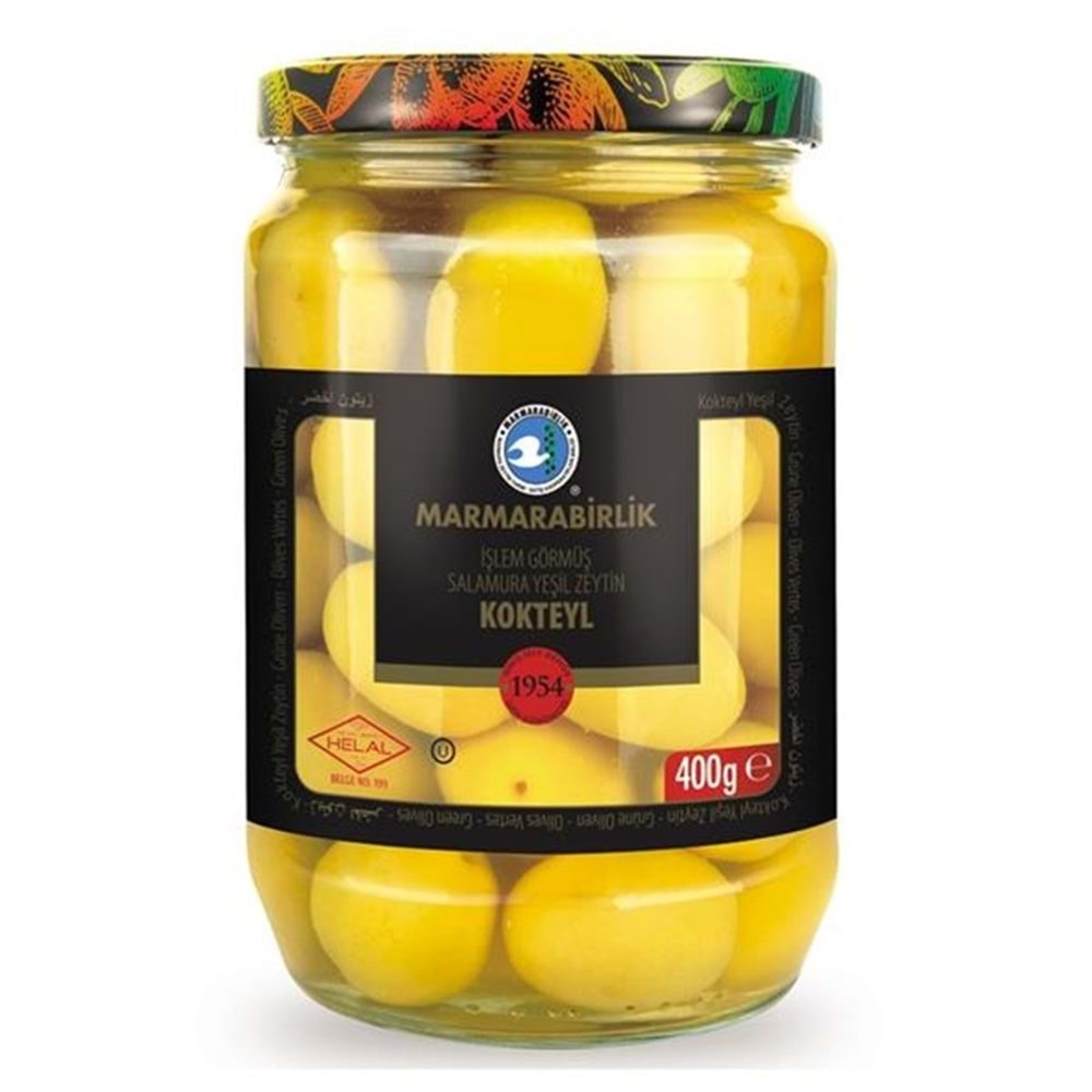 Marmarabirlik Zeytin Kokteyl (4Xl) 141-160 850 Gr